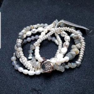 J Jill MultiStrand Labradorite FWP BNWT